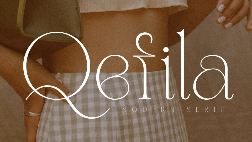 

Qefila: An Elegant and Luxurious Typeface
