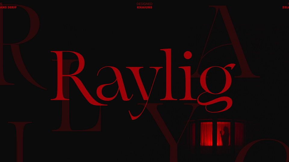  Raylig: A Captivating Serif Font Perfect for Branding and Typography