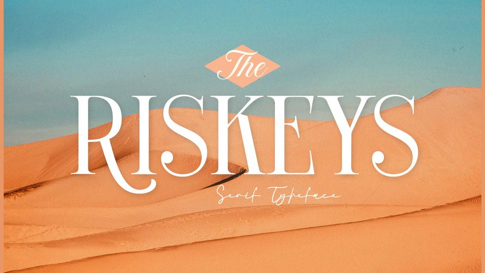 Riskeys: A Contemporary and Refined Serif Font for Versatile Design