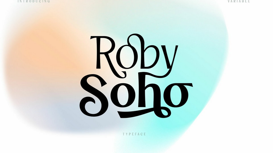 Roby Soho: A Versatile Serif Typeface for Contemporary Design