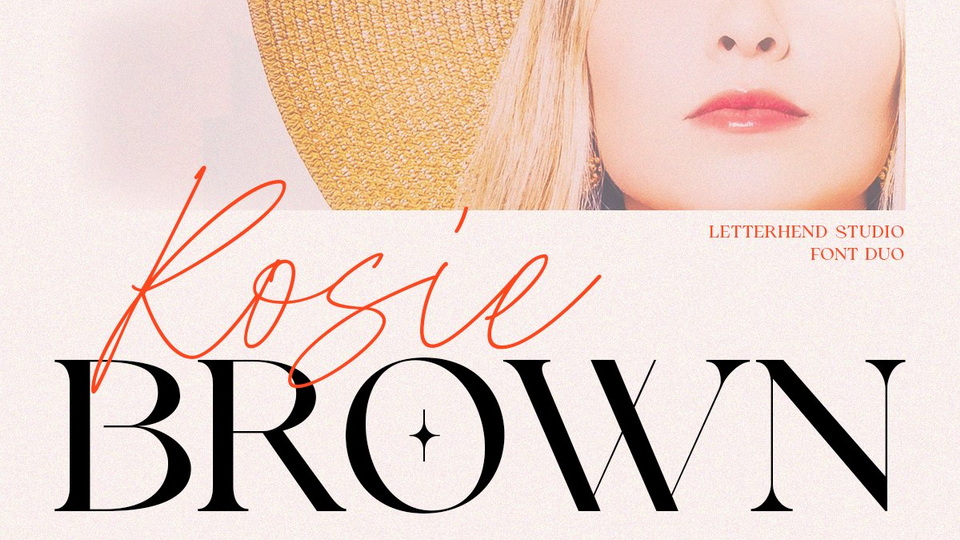  Rosie Brown: A Typeface for Modern and Casual Vibes