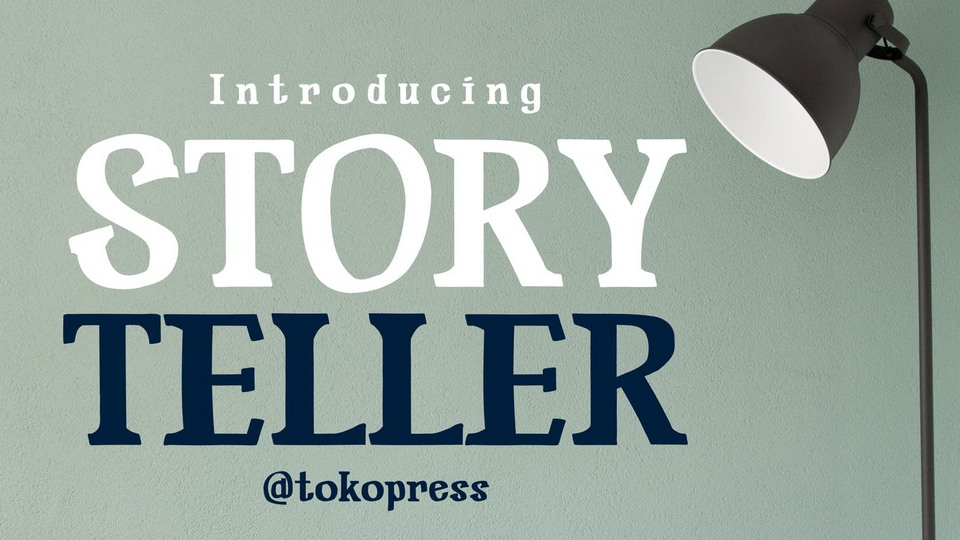 Cute Font of Storyteller: A Perfect Fit for Magazines, Posters, and Social Media