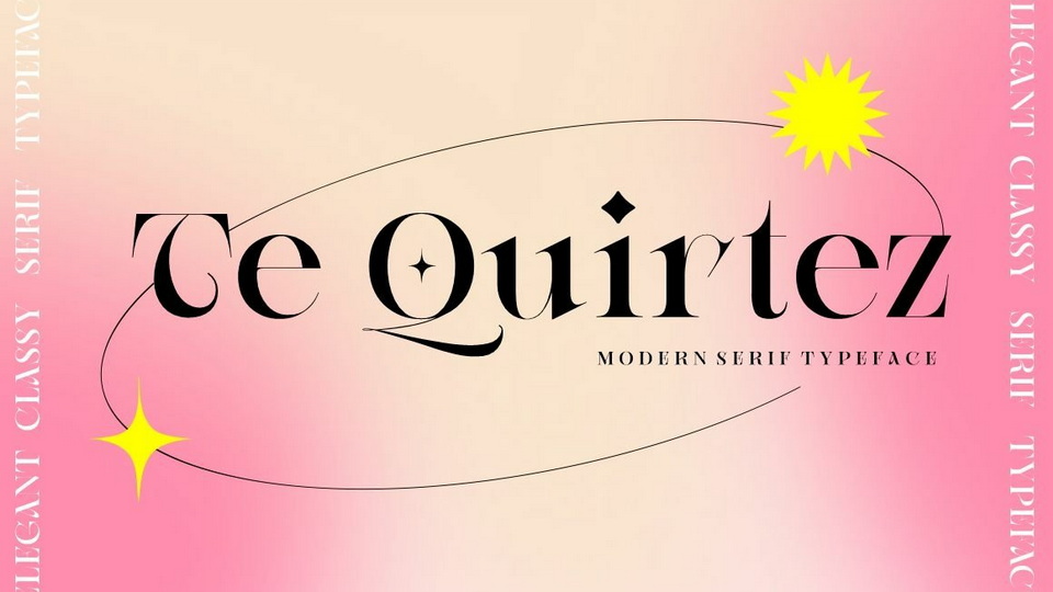 Te Quirtez: A Sophisticated and Refined Serif Font for Endless Typography Possibilities
