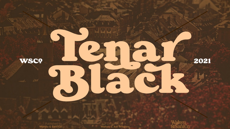 

Tenar Black: A Bold, Heavy Serif Typeface