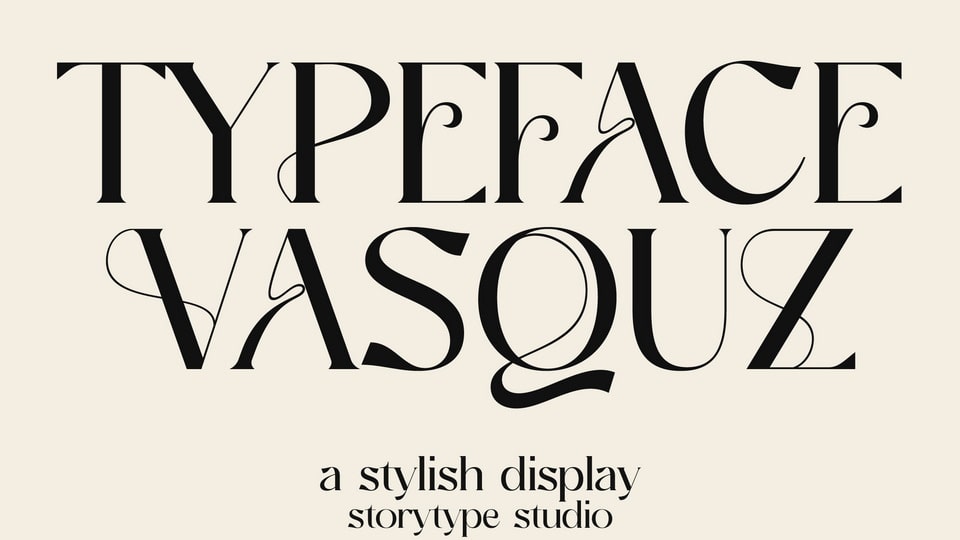 
Vasquz: An Elegant & Luxury Serif Typeface with a Unique Style and Modern Look
