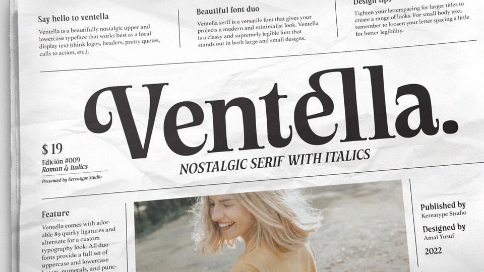 

Ventella Serif: An Incredibly Versatile Font