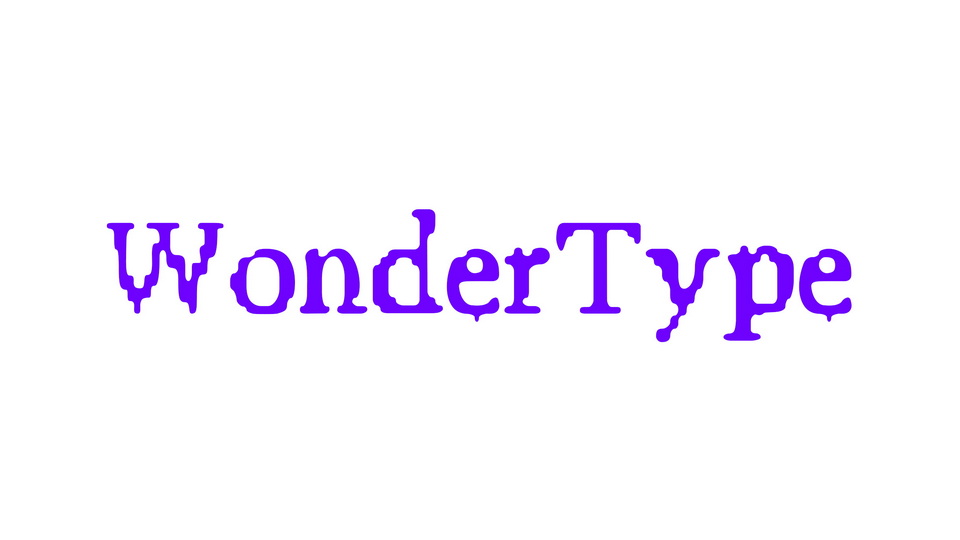 

WonderType: Bridging the Gap Between Print and Digital