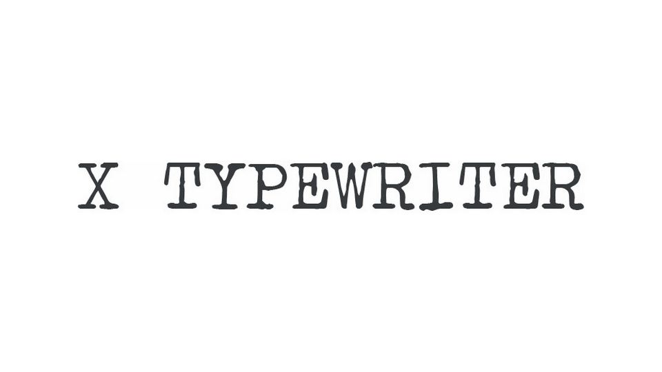 Authentic Typewriter Experience: Meet the Monospaced Font, Typewriter
