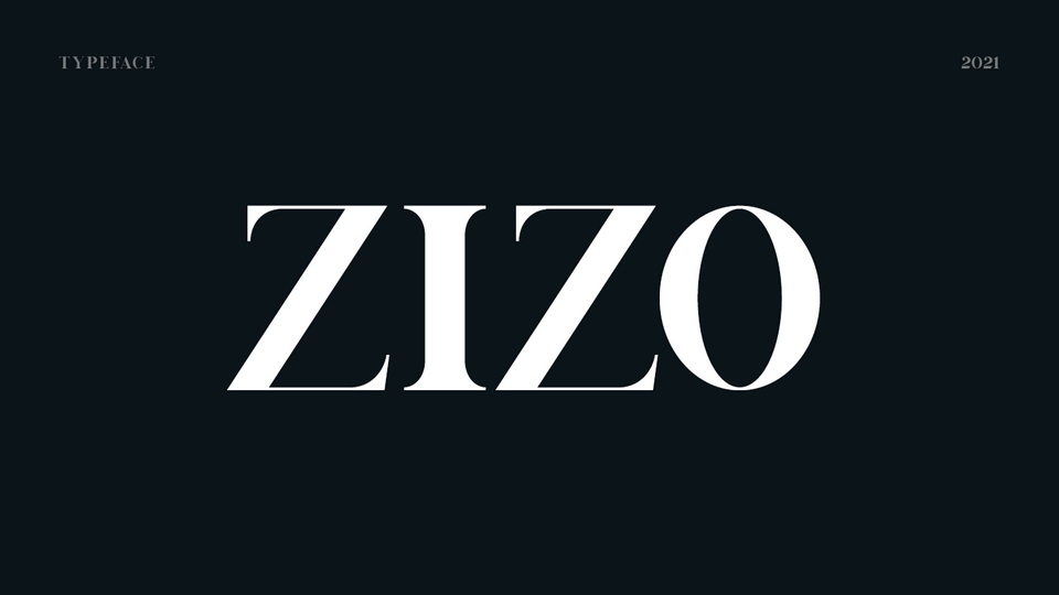 

The Zizo Typeface: Modern and Elegant Look for Branding Projects and More