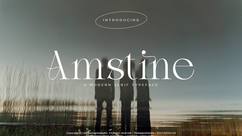 

Amstine: The Perfect Font for Luxury Branding and Design