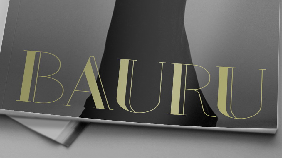 

Bauru: The Elegant and Stylish Serif Font for Any Project