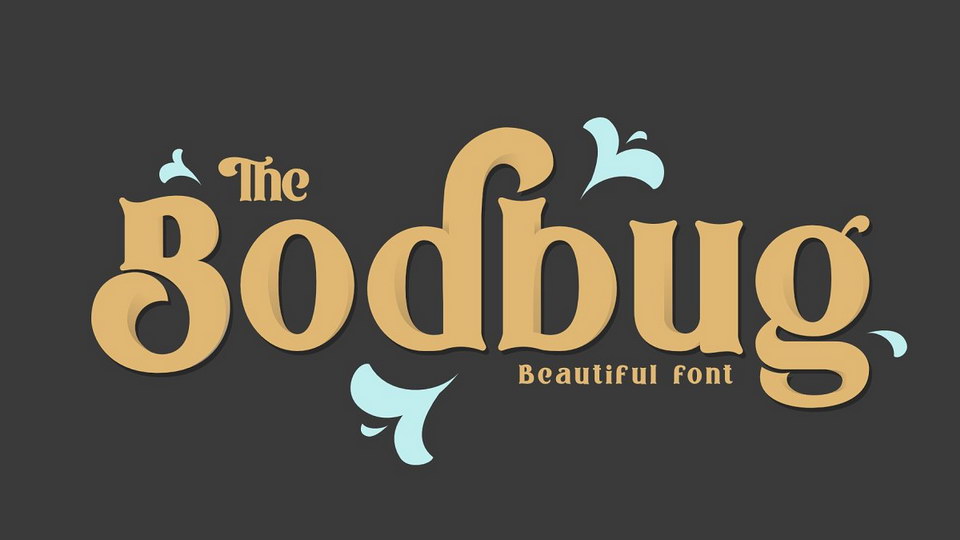  

Bodbug: An Exceptional Retro Font Exuding Modern Elegance