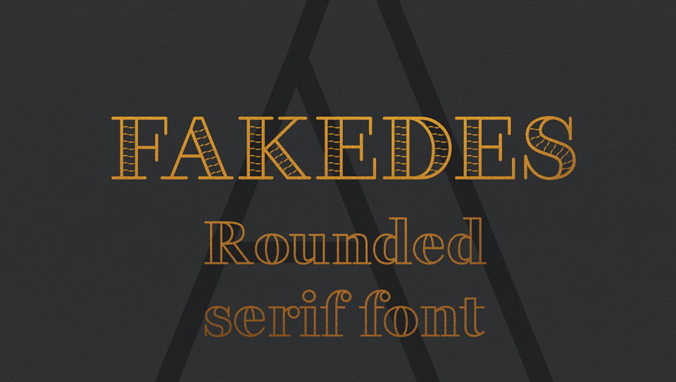 

Fakedes: A Stunning Font Family Combining Classic Serif Vibes with a Modern Outline