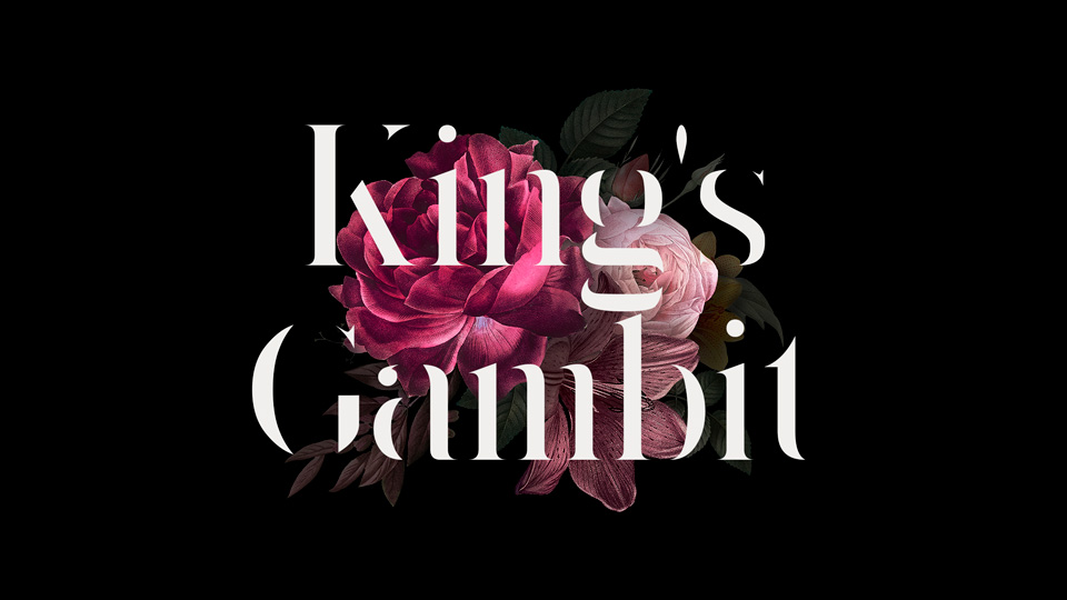 

King's Gambit: An Aesthetically Pleasing Serif Font