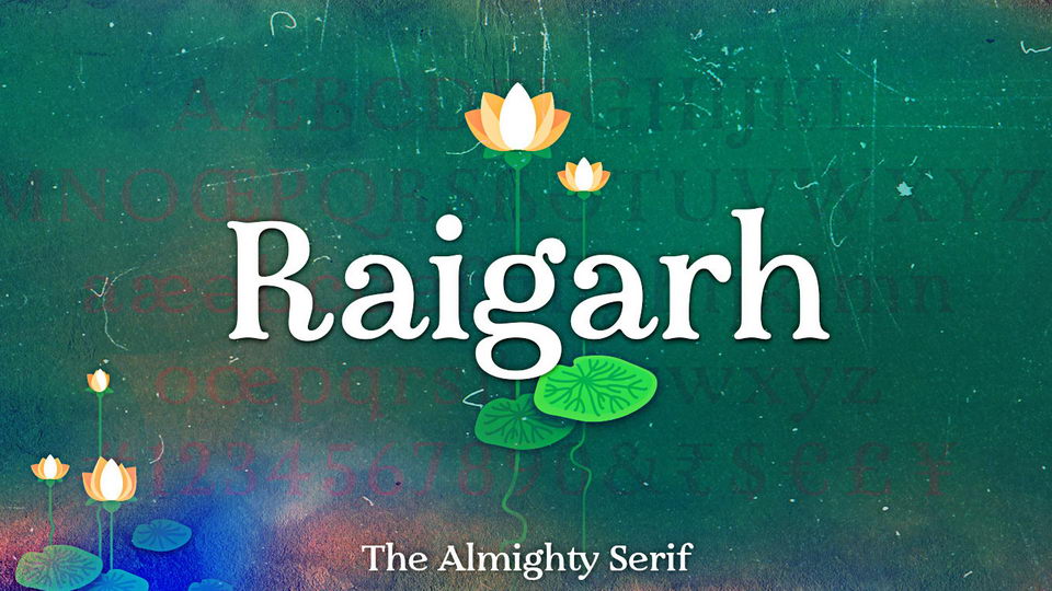 

Raigarh: A Timeless Serif Display Type With a Unique Personality