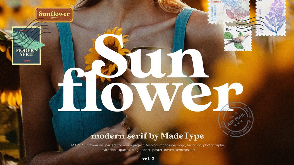 

MADE Sunflower: A Versatile Font With Classic and Modern Elements