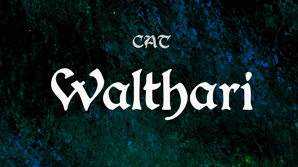

Walthari: A Versatile Typeface Combining Elements of Blackletter and Roman Typefaces
