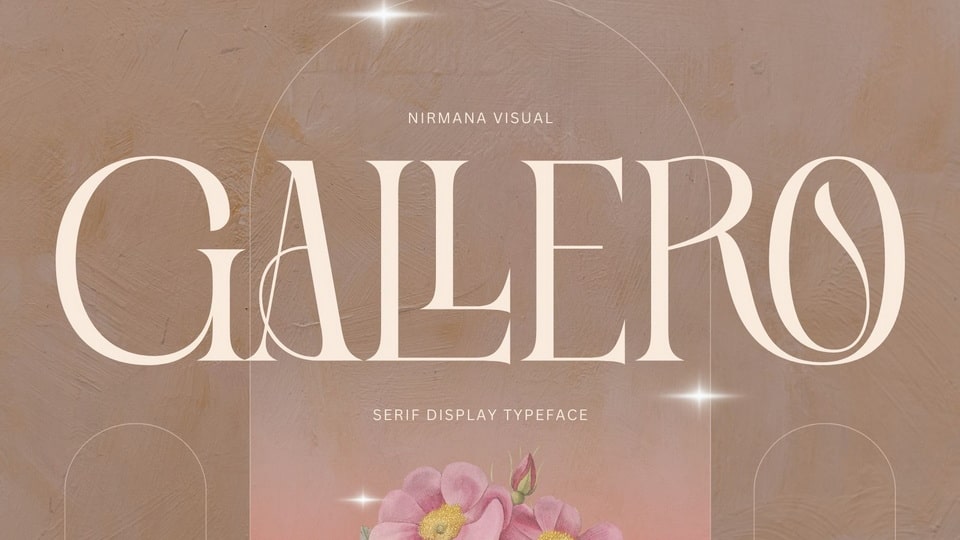 Gallero Vintage: A Modern Serif Font Inspired by Art Nouveau