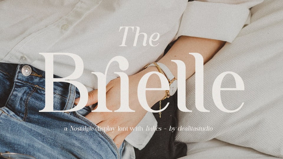 Brielle: Timeless Typeface of Elegance and Sophistication
