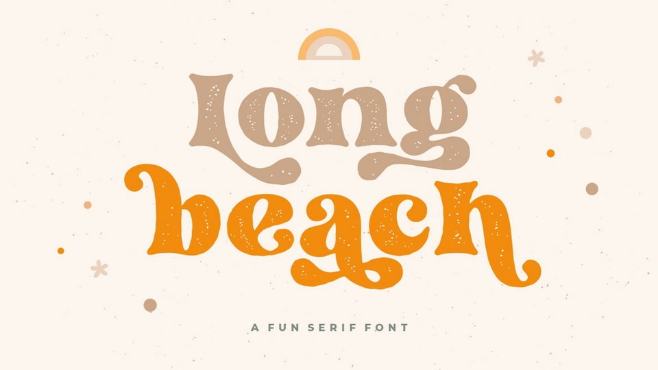 Add Vintage Charm to Your Designs with Long Beach Serif Typeface