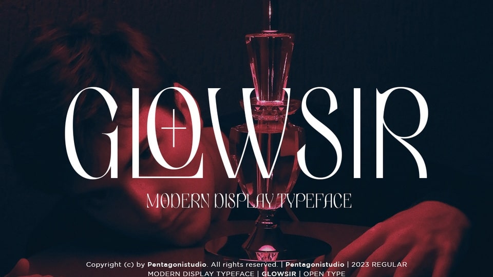  Glowsir: Font of Elegance and Sophistication