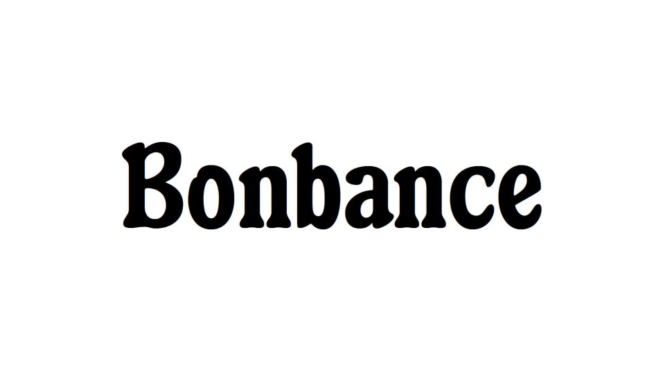 Bonbance: A Serif Font with Historical Charm and Contemporary Grace