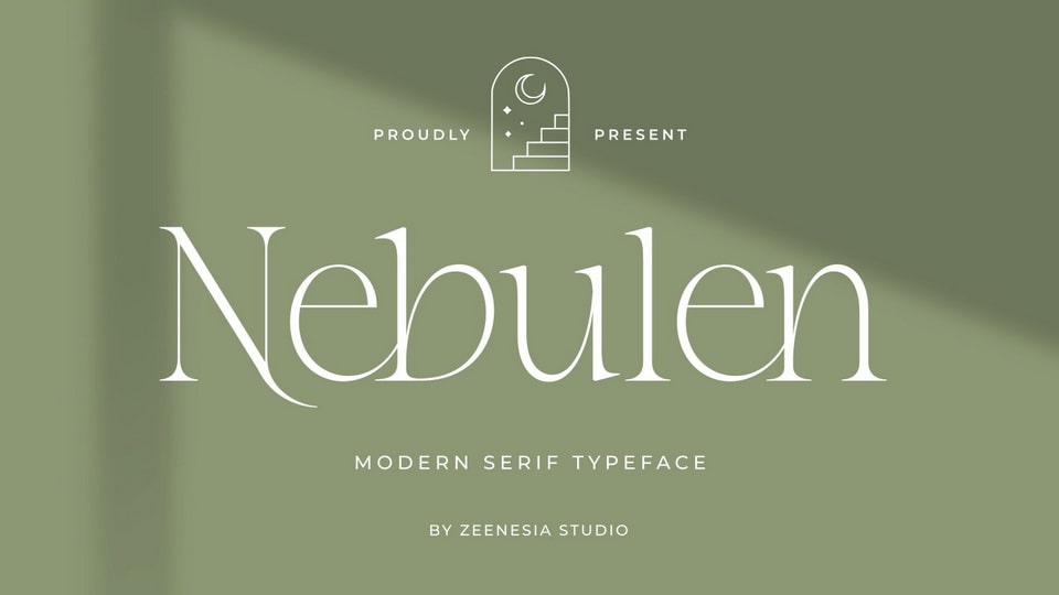 Nebulen: A Romantic and Feminine Serif Font