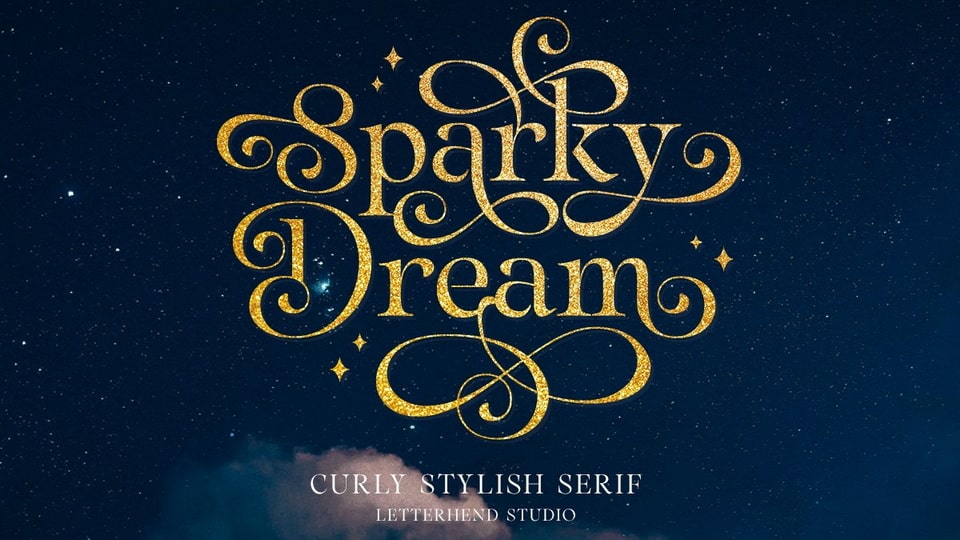 Sparky Dream: A Timeless Serif Font for Classic Elegance