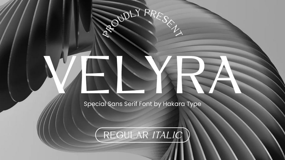 Velyra: A Modern Font for Elegance and Luxury