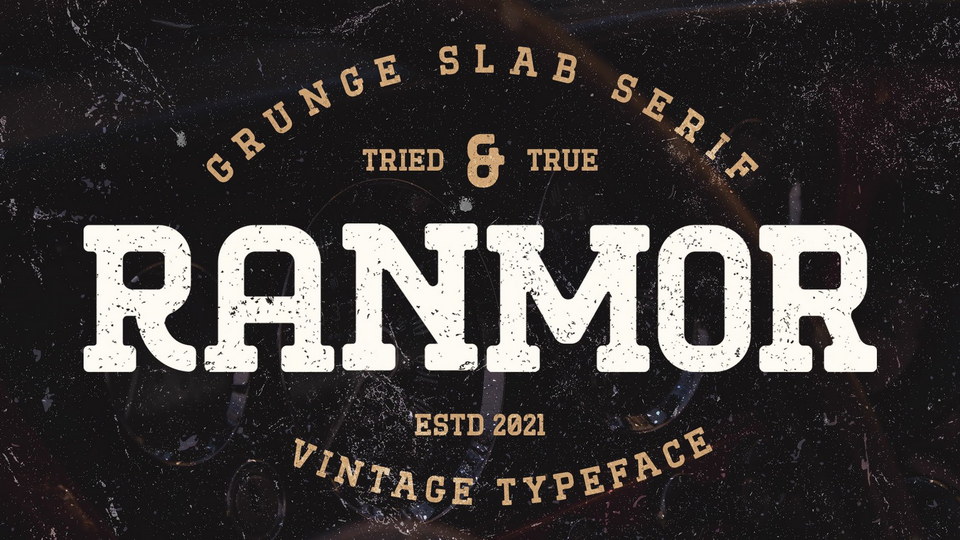 Ranmor - Perfect Font for Vintage and Old-School Themes