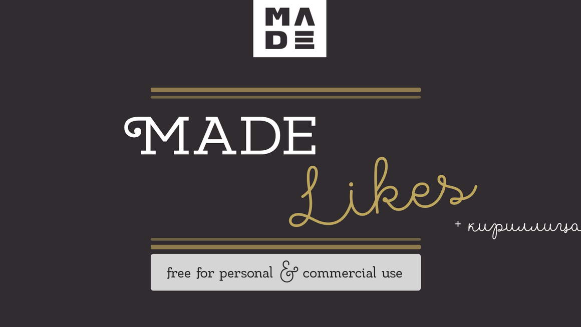 

MADE Likes Font Duo: A Truly Remarkable Combination for Any Design Project