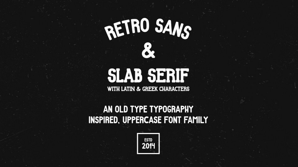 

The Retro Font Family: A Versatile Typeface for Any Project