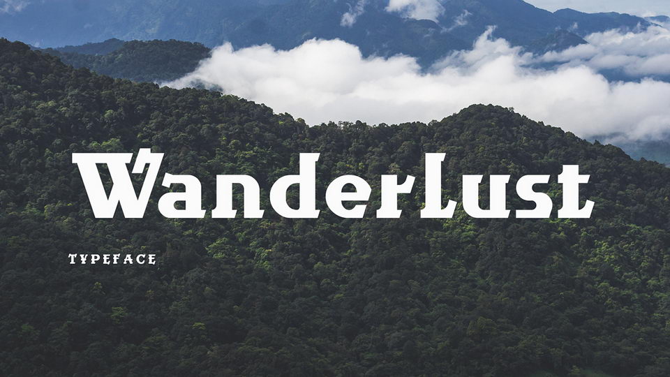 

Wanderlust: A Font with a Unique and Modern Style
